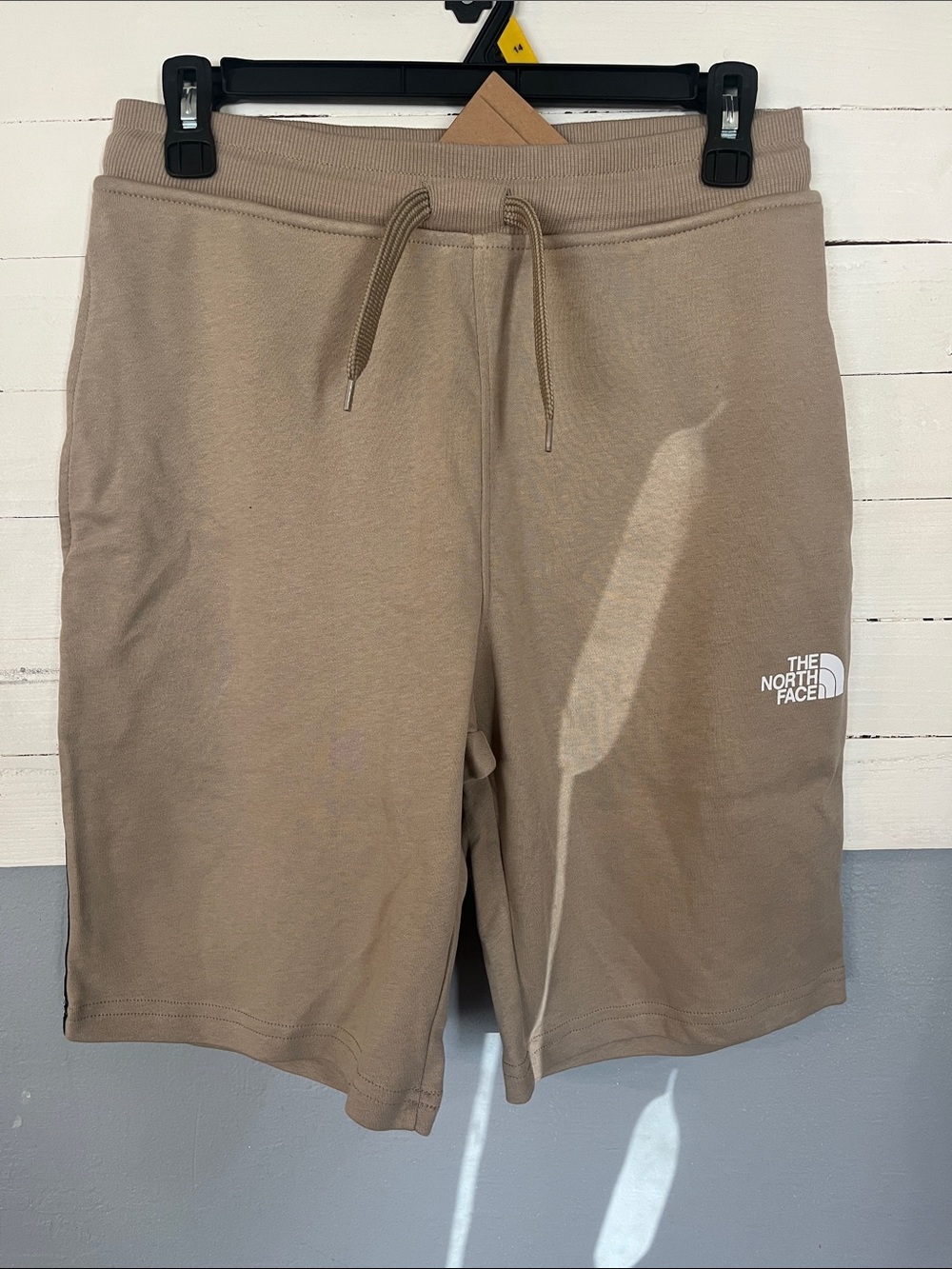 The North Face Men's Khaki Drawstring Athletic Shorts